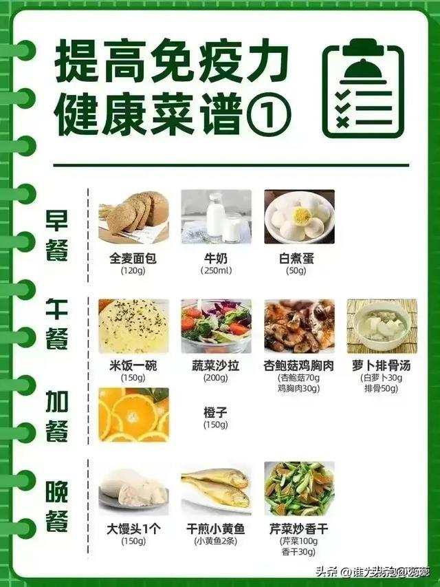 一日三餐科学安排指南，提升免疫力饮食策略